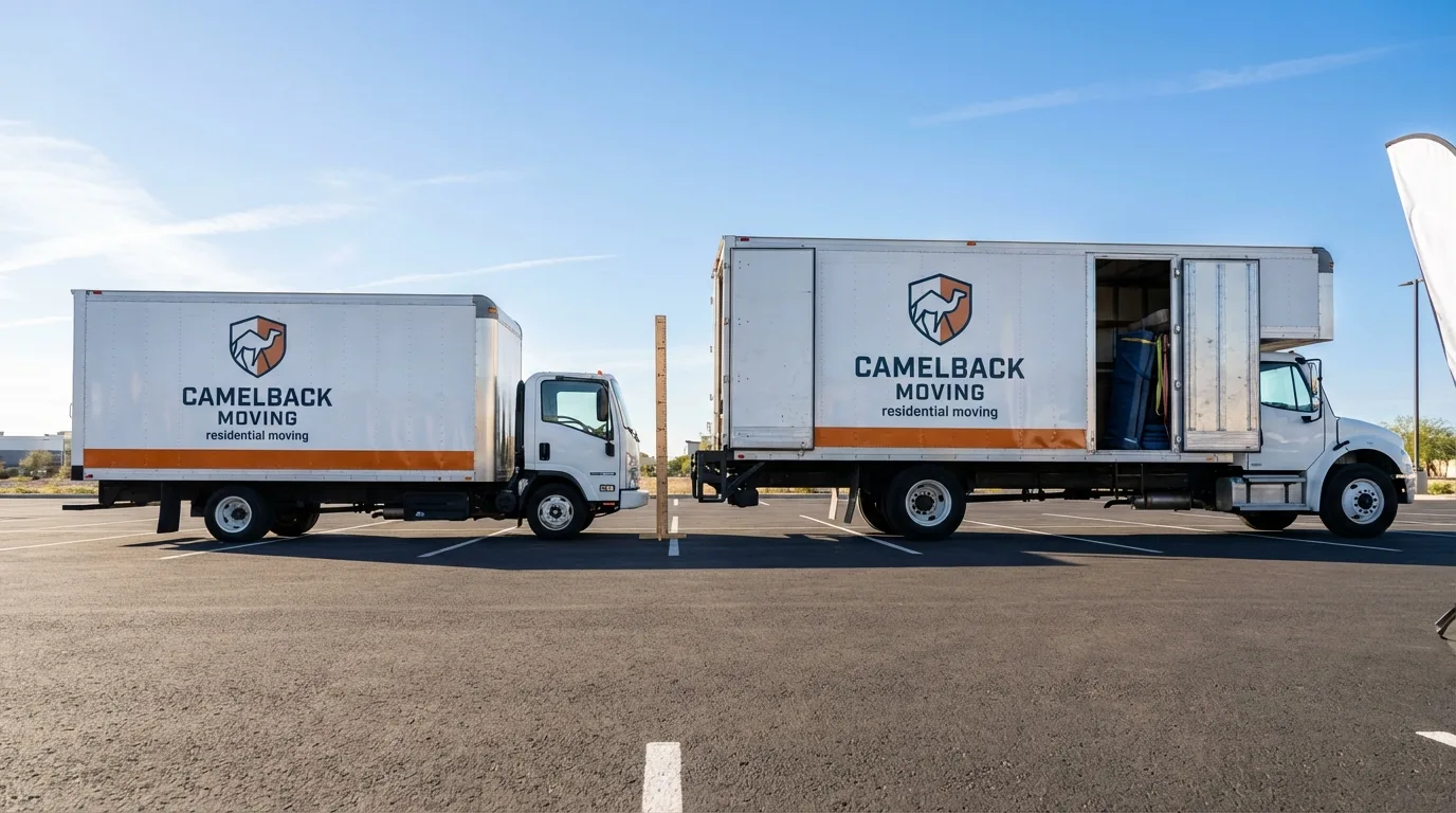 Moving truck size capacity guide in Westmoreland